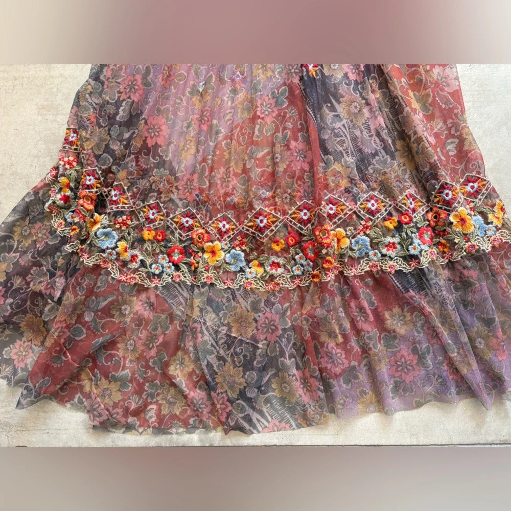 Johnny Was Biya Merkava Maxi Dress - Picture 14 of 16